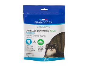 Francodex Relax žvýkací plátky XS pro psy 15ks