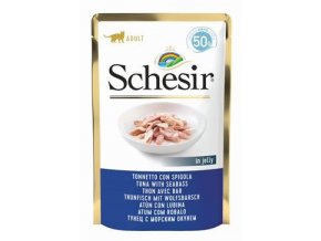 Schesir Cat kapsa Adult tuňák/moř. okoun 50g