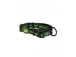 Obojek nylon 32-45/2cm zelená Kiwi