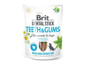 Brit Dog Dental Stick Teeth&Gums Chamomile&Sage 7ks