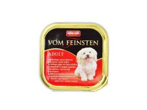 Animonda paštika Adult hovězí a krůtí srdce pes 150g