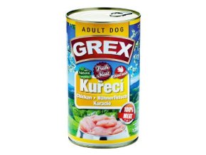 GREX konz. pes drůbeží 1280g