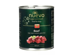 Nuevo pes adult Hovězí konz. 800g