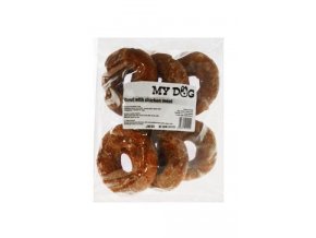 Pochoutka Donut s kuřecím masem 12,5cm 6ks