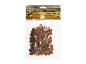 Pochoutka Jehněčí maso kostky 80g