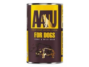 AATU Dog Wild Boar n Pork konz. 400g