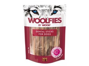 Pochoutka dentální Woolfies Dental Sticks S 200g
