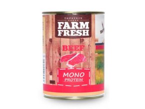 Farm Fresh Dog Monoprotein konzerva Beef 400g