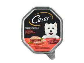 Cesar vanička hovězí paštika s játry 150g