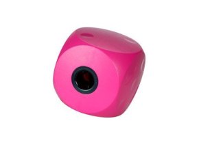Hračka pes BUSTER Mini cube cherry 9cm, S