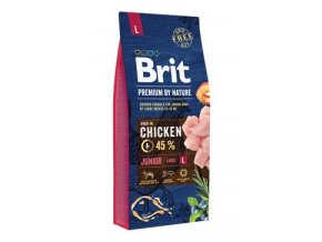 Brit Premium Dog by Nature Junior L 15kg