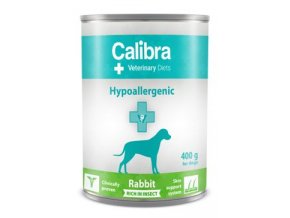 Calibra VD Dog konz. Hypoallergen. Rabbit&Insect 400g