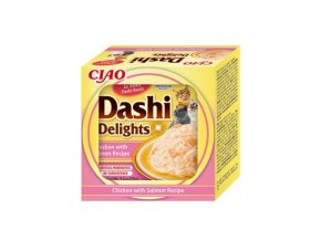 Churu Cat Dashi Delights Chicken with Salmon 70g