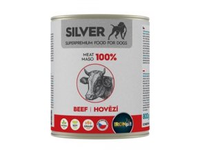 IRONpet Silver Dog Beef konzerva 800g