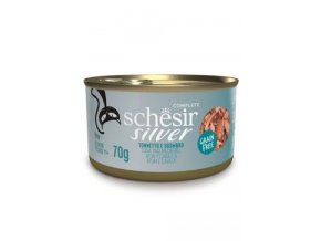 Schesir Cat konz. Senior Wholefood tuňák/makrela 70g
