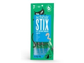 Schesir Cat pochoutka Stix Liquid Snack tuňák 6x15g