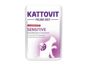 Kattovit Cat Sensitive kachna kapsa 85g