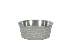 Miska nerez pes FOOD DOG 1,2l hnědá Zolux