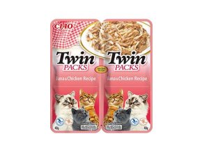 Churu Cat Twin Packs Tuna&Chicken in Broth 2x40g