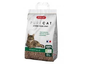 Podestýlka PURECAT Wooden Pellets 8l Zolux