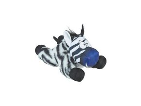 Hračka pes FRIENDS CALEB ZEBRA plyš černobílá Zolux
