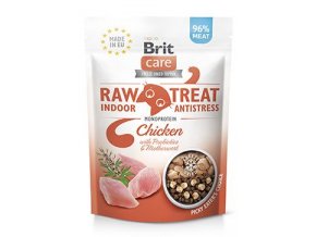Brit Raw Treat Cat Indoor&Antistress, Chicken 40g