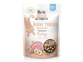 Brit Raw Treat Cat Sensitive, Turkey 40g