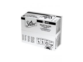 Sheba kapsa Drůbeží výběr pack 72x85g