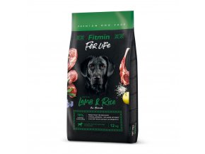 Fitmin For Life Lamb & Rice krmivo pro psy