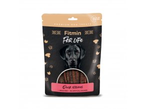 Fitmin For Life Kachní proužky pamlsek pro psy 70 g