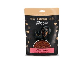 Fitmin For Life Jerky kachní pochoutka pro psy a kočky 70 g