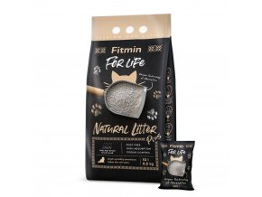 Fitmin For Life Natural Plus stelivo pro kočky 10l/8,6kg