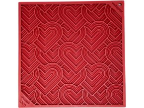 sodapup love lizaci podlozka cervena 20 x 20 cm a50830d7 b879 4db0 82ff ae463d8eb654