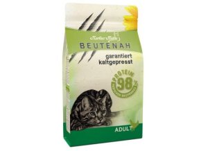 Granule lisované za studena pro kočky s kuřecím masem BEUTENAH (Hmotnost 1,2kg)