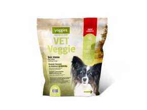 Yoggies VET Veggie bez masa, minigranule lisované za studena s probiotiky (Hmotnost 2kg)