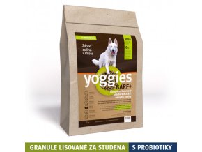 Yoggies BARF+ příloha k syrovému masu, granule lisované za studena s probiotiky (Hmotnost 2kg)