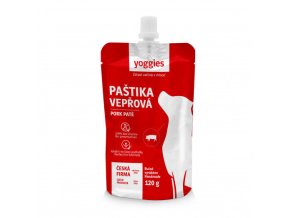Yoggies paštika - vepřové maso (Hmotnost 120g)