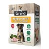 GRAND kaps. deluxe pes kuřecí s rýží a špenát. 4x300g