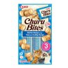 Churu Cat Bites Chicken wraps&Tuna Scallop Purée 3x10g