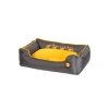 Pelech Running Sofa Bed L oranžovošedá Kiwi