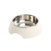 Miska melamin Frosted Ripple Bowl 160ml bílá BUSTER