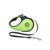 Vodítko samonavíjecí 12kg/3m zeleno/černá Kiwi