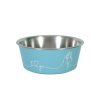 Miska nerez pes LOVE DOG 400ml modrá Zolux