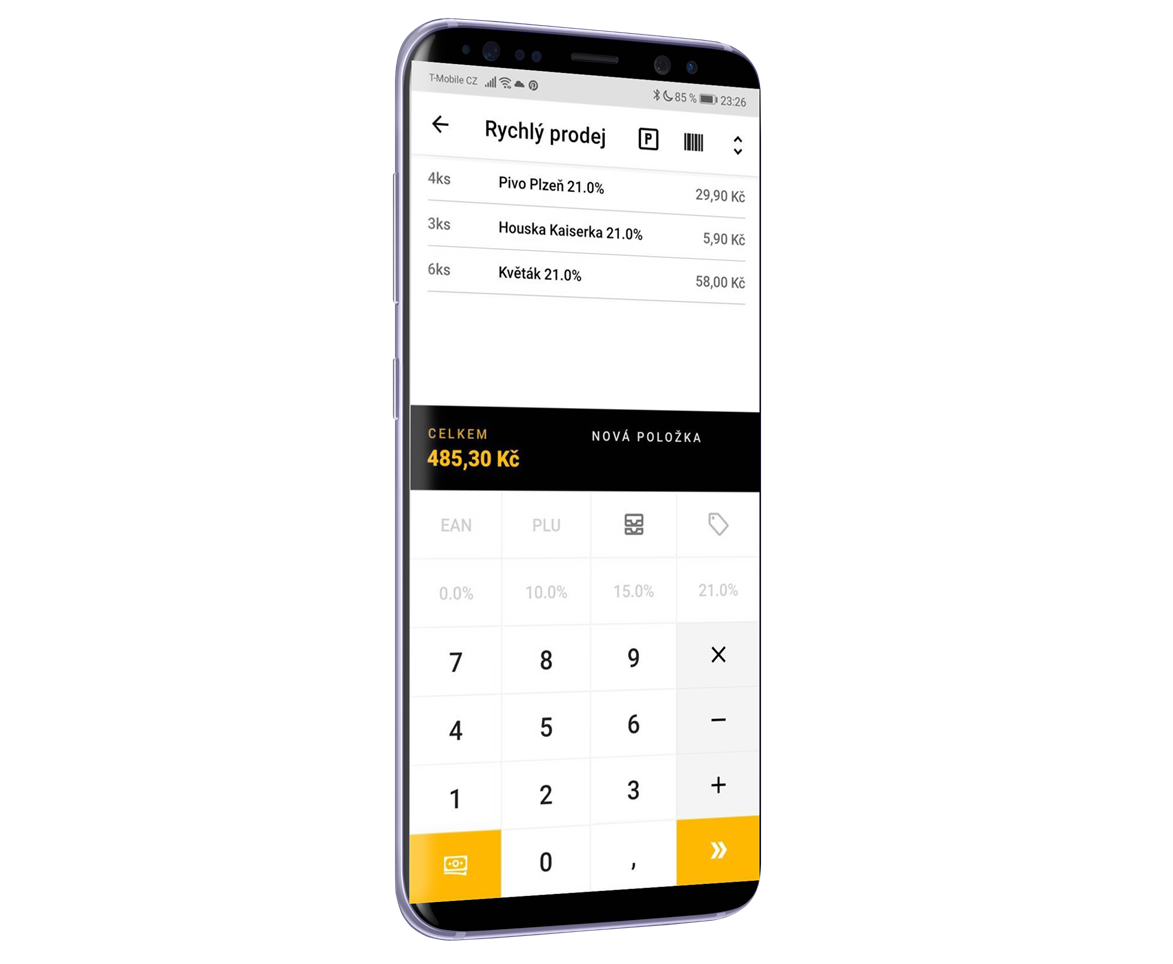 Je možné vystavovat účtenky bez připojení k internetu?