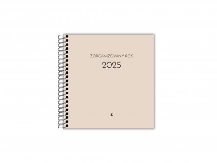 Diář pro rok 2025 Zorganizovaný rok