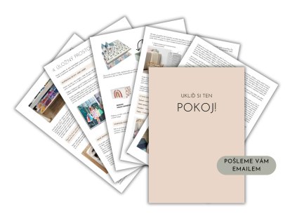 UKLIĎ SI TEN POKOJ - ebook s tipy k organizaci dětského pokoje