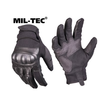 Taktické rukavice Mil Tec GEN. II Leder čierne