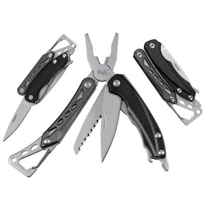 Multifunkčné náradie Fox Outdoor Mini Pocket Tool, multifunkčné kliešte, multitool