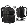 Batoh ruksak MILTEC US Assault TACTICAL BLACK Large 36L Čierny