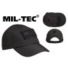 Šiltovka MIL TEC SOFTSHELL bas. cap Čierna